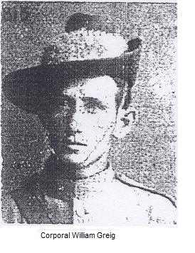 Cprporal William Greig